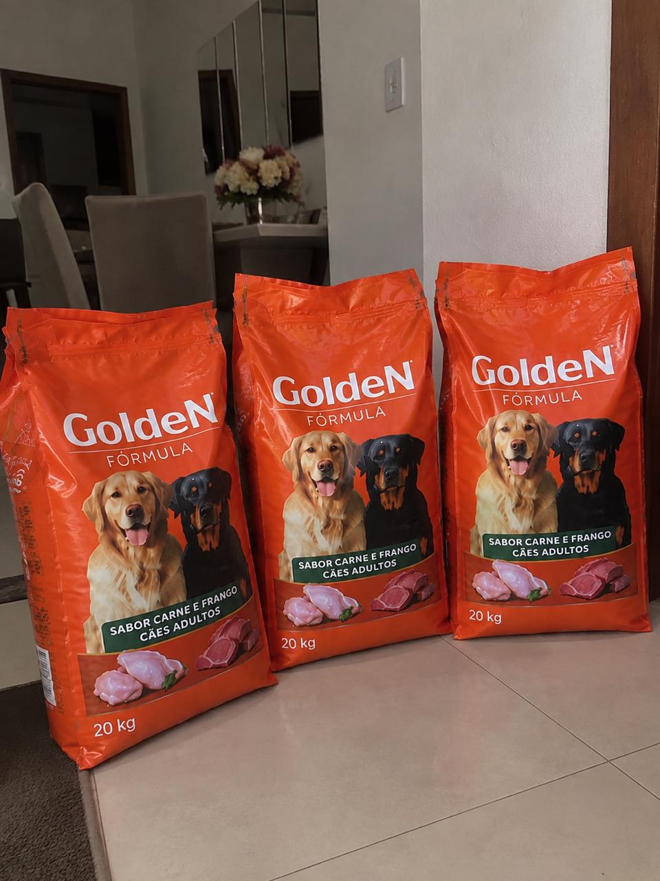 Foto do combo Golden 3x 20kg enviado por Paulo Henrique
